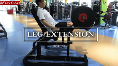 大腿伸展训练器 腿部伸展训练机使用演示视频