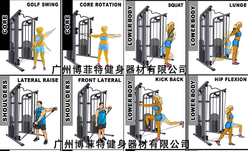 小飞鸟综合训练器使用图解