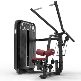 坐式高拉训练器 坐姿高位下拉健身器材厂家提供